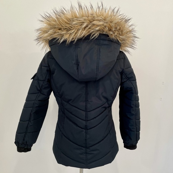 DKNY - Fur Hooded Jacket - Picture 2 of 3